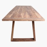 RECYCLED TEAK TABLE U LEG 200 - DINING TABLES